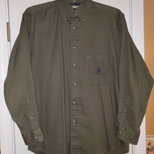 Vintage 90's Nautica L/S Button Down Dress Shirt